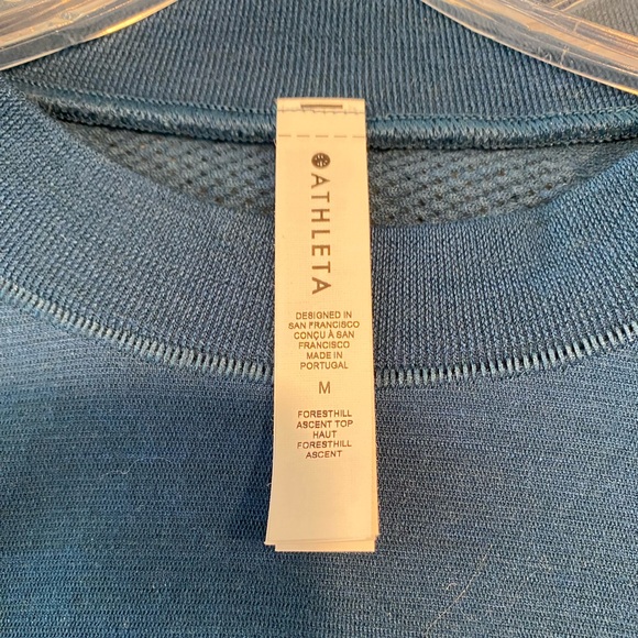 Athleta Foresthill Ascent Top Sz M - Picture 5 of 6